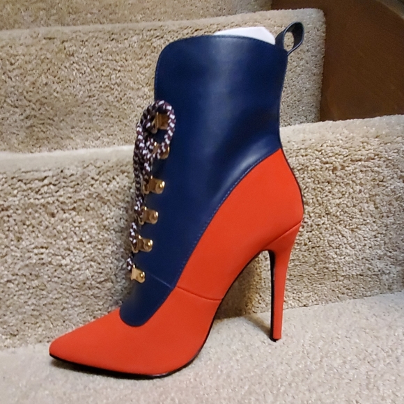 heeled booties